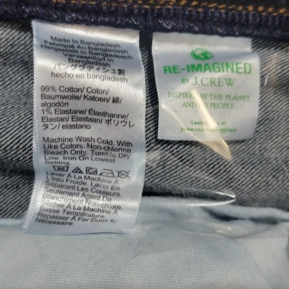 J. Crew Flex Athletic Slim Fit Denim Jeans Men's Size 32x30